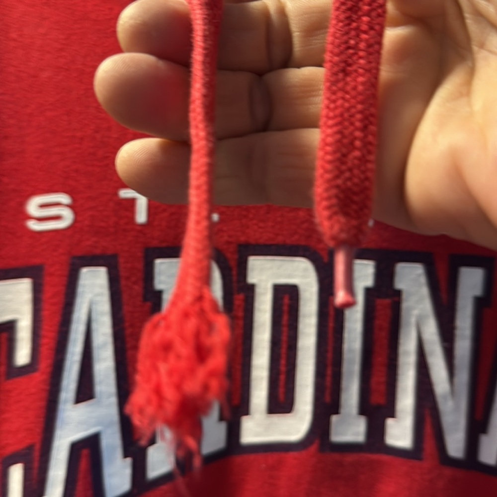 STL Cardinals Red Hoodie UNISEX - Picture 3 of 9